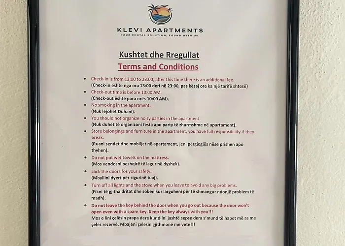 Klevi Appartamento Golem (Tirana)